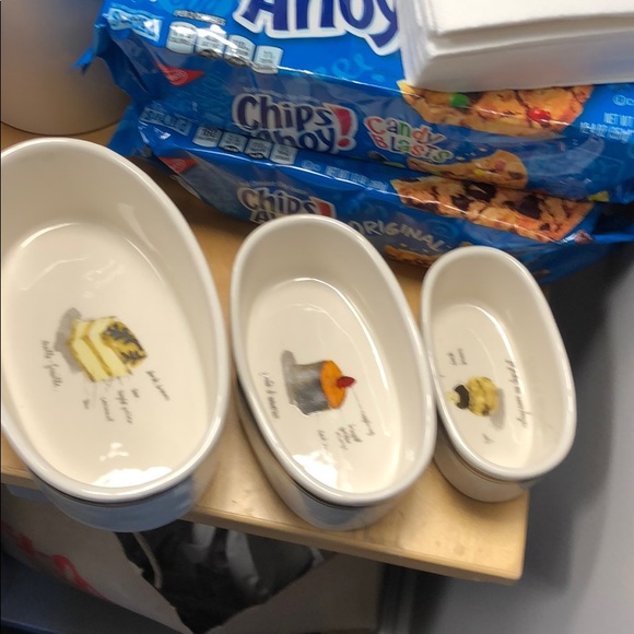 Rae Dunn set of three Desert Dishes. - Picture 1 of 1